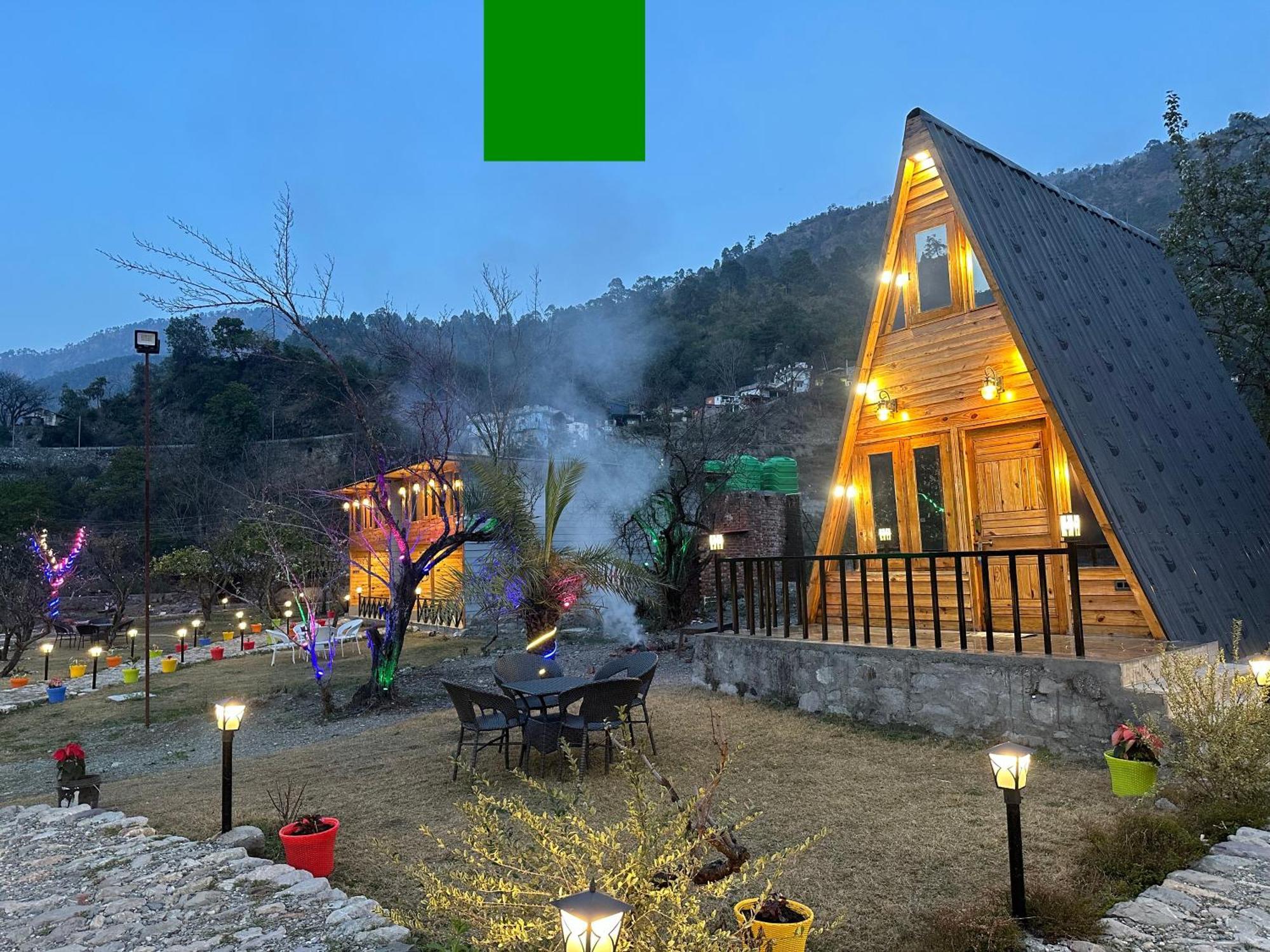 Cabana Riverside Resort - Kainchi Dham 나이니탈 외부 사진